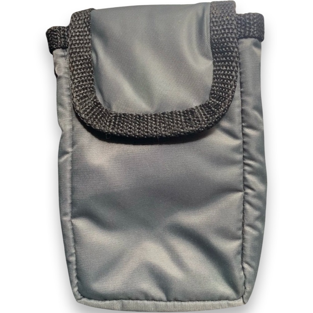 Small Gray Travel Pouch 3.5x5.5